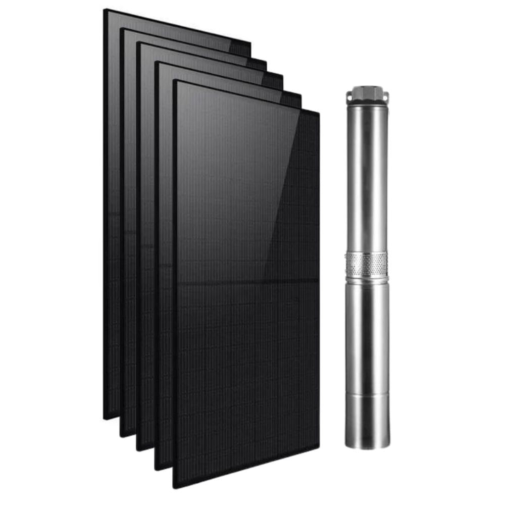 2.41hp solar powered well pump