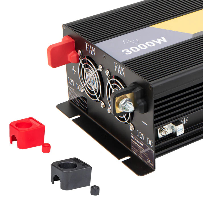 Rocksolar 3000W 12V Pure Sine Wave Power Inverter with Remote Control Panel