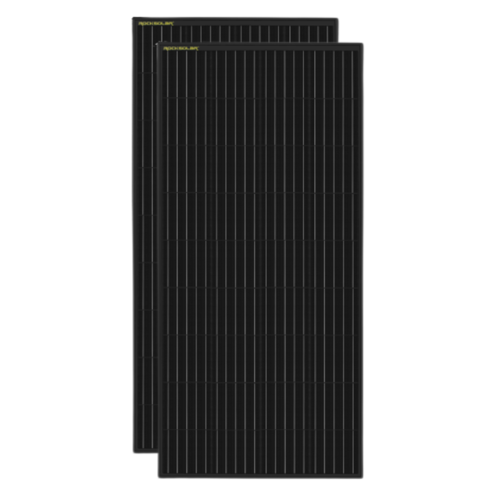ROCKSOLAR 400W 12V Rigid Monocrystalline Solar Panel (2X200W)
