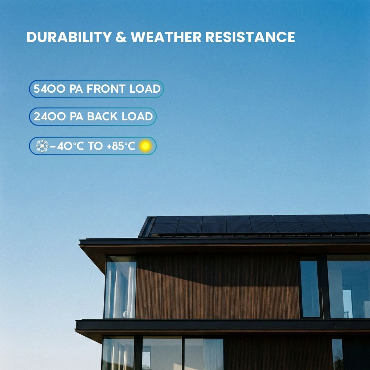 Seraphim Sable 440W TOPCon Bifacial Full Black Solar Panels (36panels/Pallet) $0.345/W