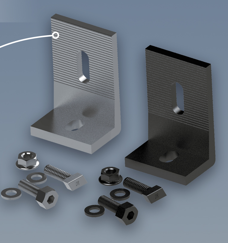 L-Foot - Clear - H 3.3''(83.82mm)