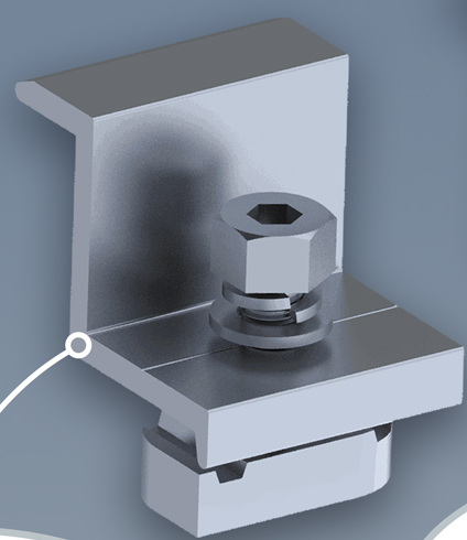 End Clamp - 1.18''(30mm) –1.378”(35mm)