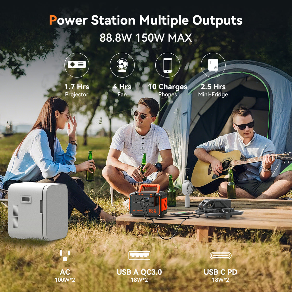 GENWATT G138 Portable Power Station