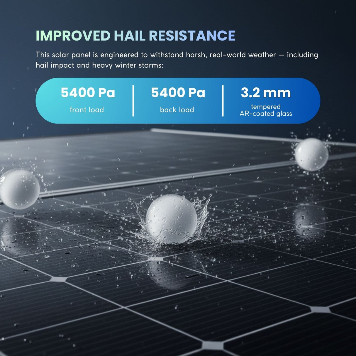 440w Philadelphia solar panel all black