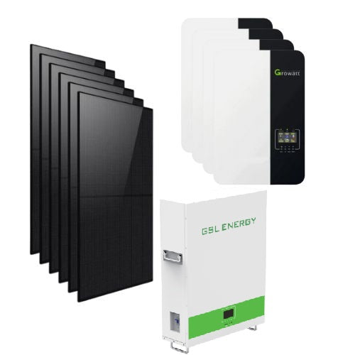 12 KW Premium Split Phase 120V/240Vac Off-Grid Solar System