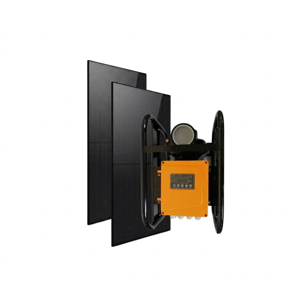 Kit de bomba de transferencia de agua solar sin escobillas Rocksolar de 1,07 HP y 40-90 V CC