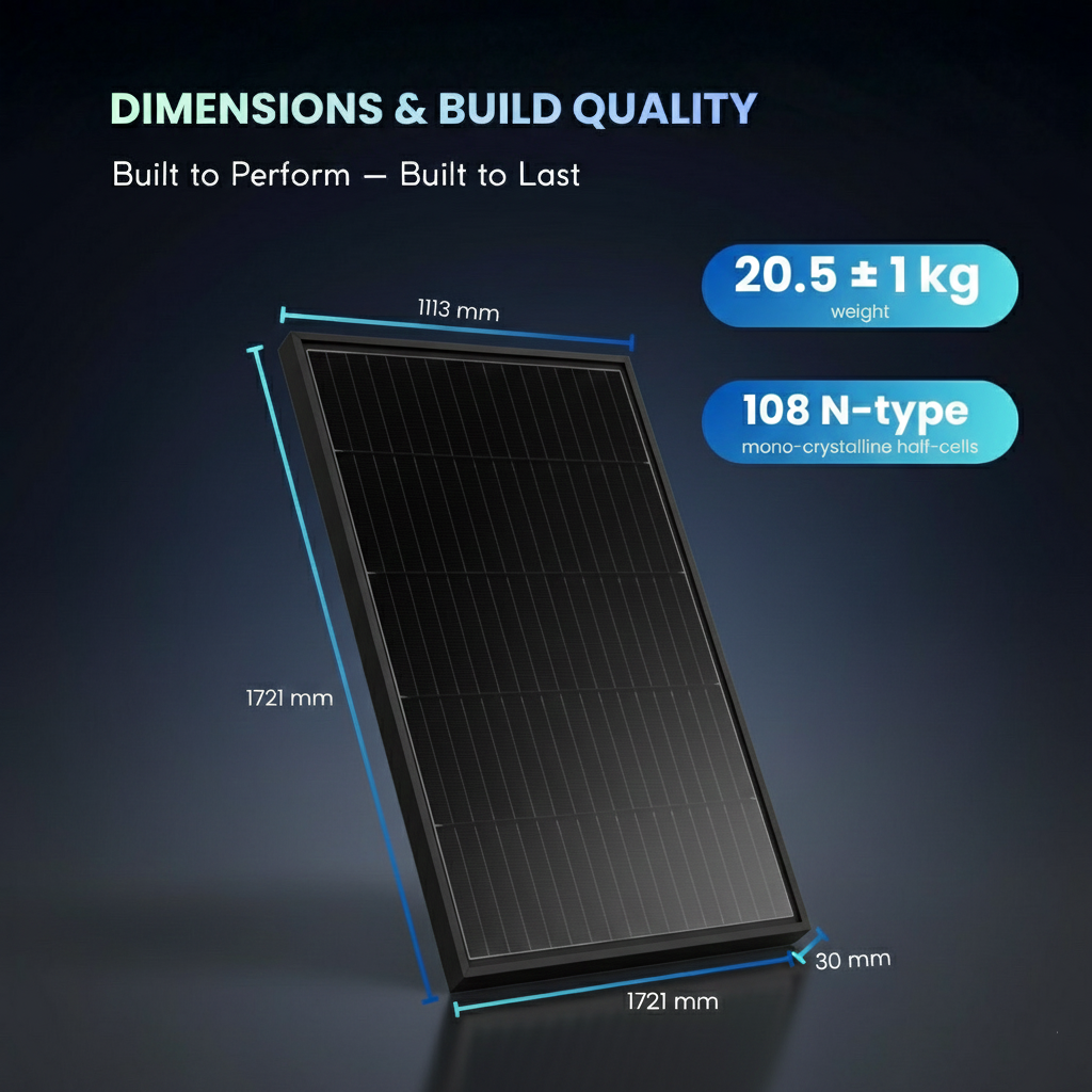 philadelphia bifacial panel 450w dimension