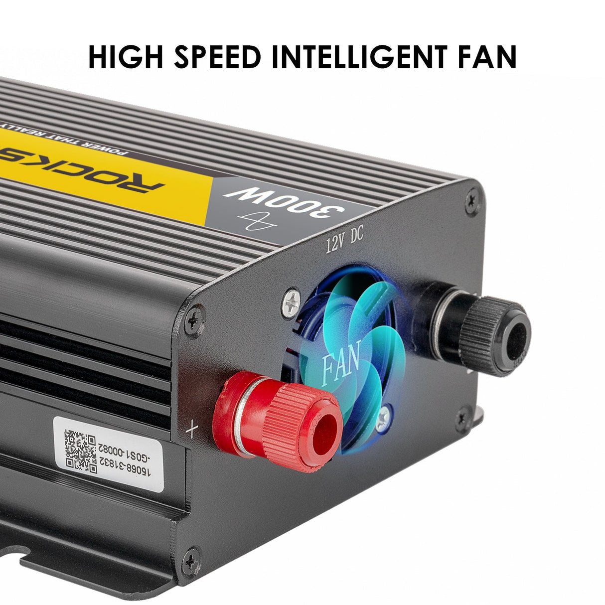 high speed fan on inverter pure sine wave 300w