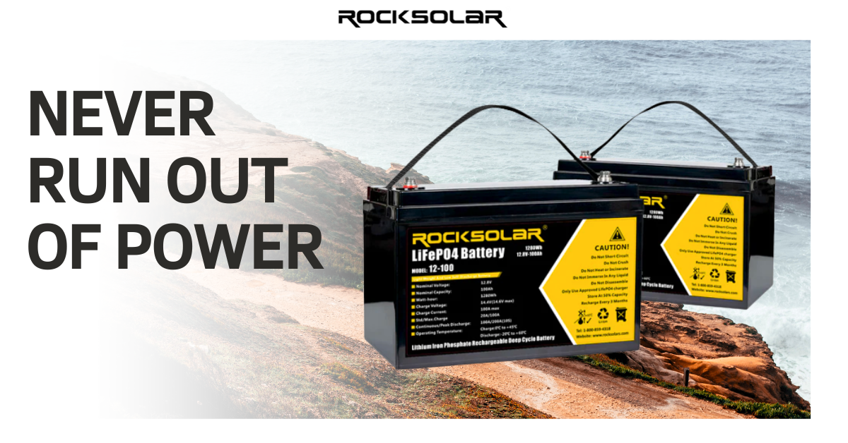 Lithium Solar Batteries for Sale in the USA