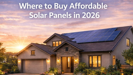 Where to Buy Affordable Solar Panels in 2026: A Complete Guide