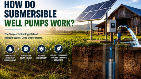 How Do Submersible Well Pumps Work? A Beginner’s Guide