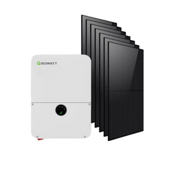 Kit Solar Completo de Conexión a Red de 10kW con Paneles Bifaciales de 12.15kW