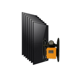 ROCKSOLAR Solar AC/DC Swimming Pool Pump 3.0 HP Kit with (440W solar panel x7)