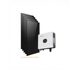 Kit Solar Aislado de la Red de 12kW con Paneles Solares Bifaciales de 7.2kW