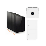 Sistema solar independiente de la red, fase dividida premium de 10 kW, 120 V/240 V CA