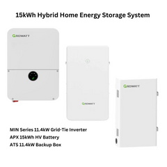 Sistema de energía de respaldo para toda la casa Growatt de 11,4 kW