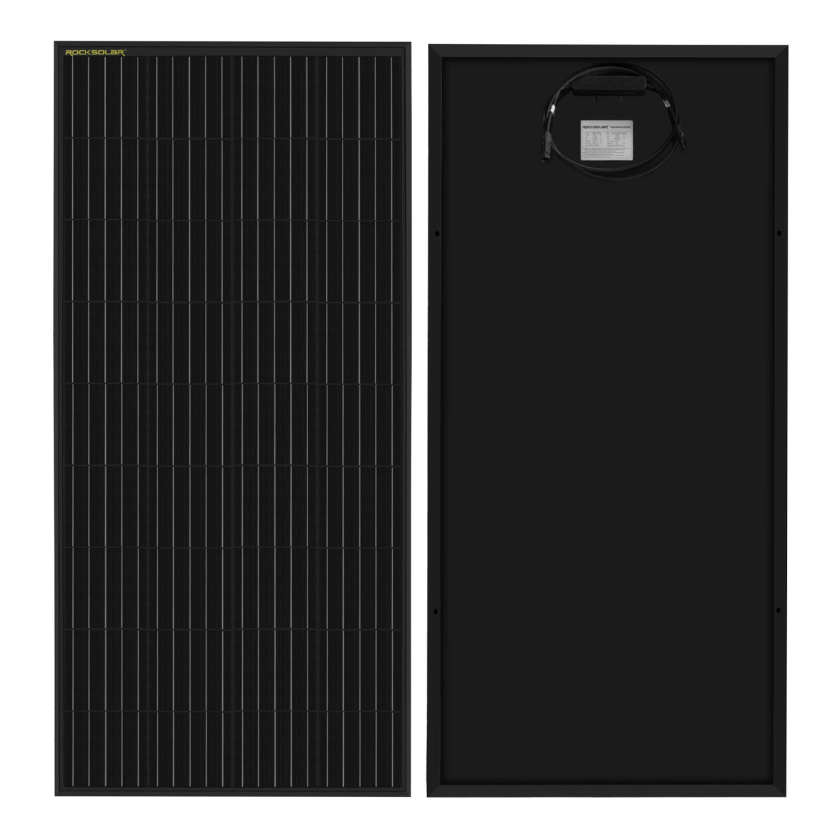 ROCKSOLAR 800W 12/24V Rigid Solar Panel Kit