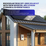 12kW Off-Grid Solar System with Hybrid Inverter