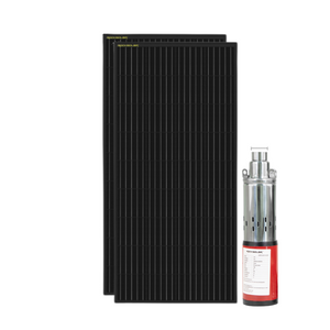 24V Solar DC Water Pump + 400W Rigid Solar Panels