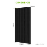 200w solar panel 