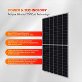 Canadian Solar 705W N-Type Bifacial TOPCon Solar panel 31Pcs/Pallet ($0.366/W)