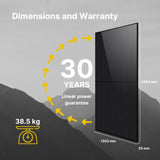 THORNOVA 700W Dual Glass Monocrystalline Bifacial Solar Panel (Pallet - 31 Panels)