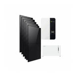 Sistema solar independiente de la red de 3,5 kW (almacenamiento de energía de 5 kWh con inversor de 3,5 kW + panel solar de 2640 W)