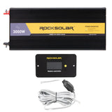 3000w 12v power inverter with control panel
