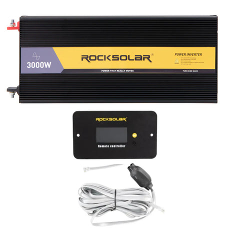 3000w 12v power inverter with control panel
