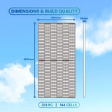 JA Solar JAM66D45 LB 620W N-Type Double Glass Bifacial Module(0.395/W)