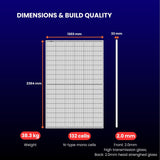 Trina 710W/720W N-type i-TOPCon bifacial dual glass solar panel (33 panels/pallet) $0.371/W