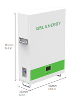 GSL Energy 5kWh 51.2V 100Ah Lithium battery system