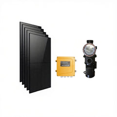 Kit de bomba solar para piscina ROCKSOLAR de 2,14 HP CA/CC para piscina de 60 000 galones