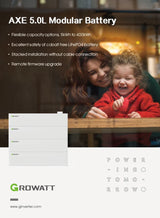 Growatt AXE 5.0L-C1 5kWh Battery