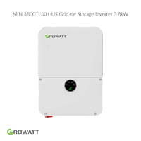 Inversor de conexión a red Growatt 3,8 kW MIN 3800TL-XH-US | Inversor solar con almacenamiento de batería