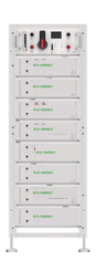 ROCKSOLAR 40–60kWh High-Voltage LiFePO₄ Battery Storage System