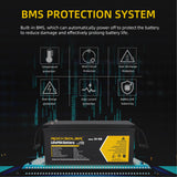 BMS Protection on 100ah lithium battery 24v​

