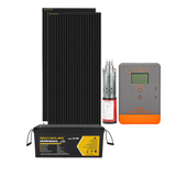 Rocksolar HydraPower Classic: All-in-One Kit with Brush Pump