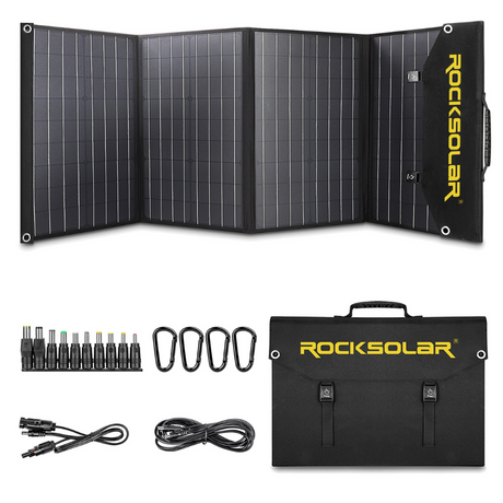 100w foldable solar panel