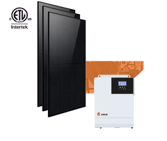 Kit solar aislado de la red DIY 24V 3kW con paneles solares de 1.2KW