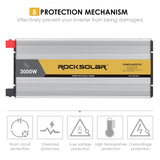 protection methods on 3000W rocksolar power inverter 