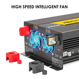 ROCKSOLAR 2000W 12V Pure Sine Wave Power Inverter With Remote Control Panel