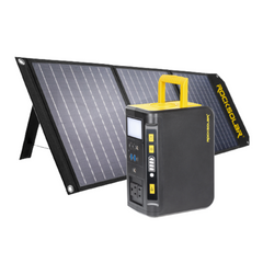 Kit generador solar portátil Weekender MAX PRO de 250 W y 277,5 Wh de Rocksolar