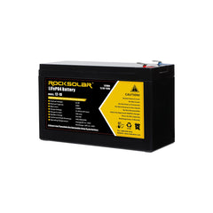 Batería de litio de ciclo profundo ROCKSOLAR de 12 V y 10 Ah (LIFEPO4)